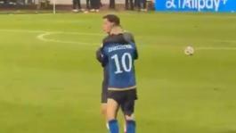 Tarihi maçtan sonra viral olan görüntü