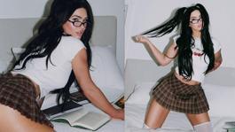 Ünlü oyuncu Megan Fox, yatakta verdiği pozlarla sosyal medyayı salladı