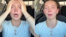 Trump savaşta diretirken halk zor durumda! Gözyaşlarına hakim olamadı