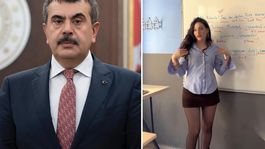 Kadın öğretmenin videosunu izleyenler Bakan Tekini etiketledi
