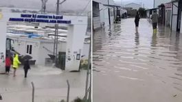 Hatayda şiddetli yağış; yollar göle döndü, evleri su bastı