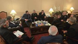 İran heyetinden görüşme öncesi toplantı! İşte ilk fotoğraf