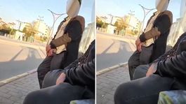 Otobüs durağındaki sapık kamerada