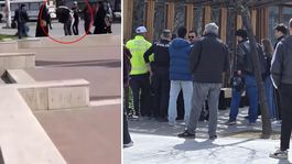 Kenti karıştıran iddia! Şüpheliyi meydanda yakalayıp darp ettiler