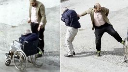 Tekerlekli sandalyedeki babasını azarlayınca mahalledeki gençler tarafından dövüldü