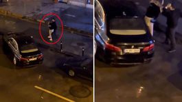 Dövdüğü kadını zorla araca bindirmeye çalıştı! Dehşet anları kamerada