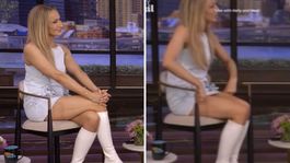 Canlı yayında iç çamaşırı görünen komedyenden sunucuya şok yanıt: Sadece senin için...