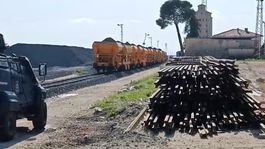 Akçakalede mayına basan kadın ağır yaralandı