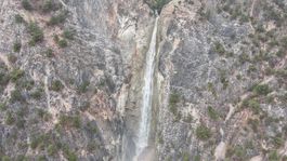 Tokatta kuruyan şelale yeniden hayat buldu