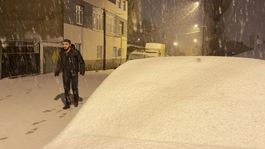 Kış geri döndü! Kar kalınlığı 15 santimetreyi aştı