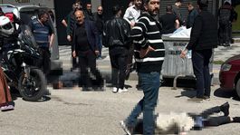 Ankarada kayınpederini sokak ortasında vuran damat dehşet saçtı