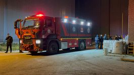 Eskişehirde atık su arıtma tesisinde çıkan yangın söndürüldü