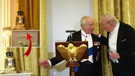 Kral Charles, Trumpa "çan" hediye etti: Bize ulaşmanız gerekirse çanı çalın