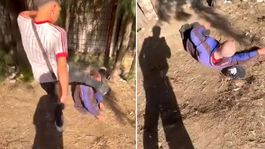 Yaşlı adama tekme atan 2 çocuk serbest kaldı