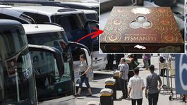 Terminalden aldığı pişmaniyenin kutusunu açınca şoke oldu