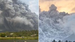 Filipinlerdeki Mayon Yanardağında patlama! Binlerce kişi tahliye edildi