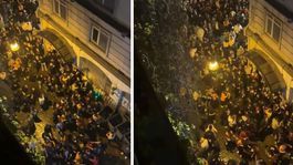 Galatasaray ve Amedspor taraftarı burun buruna! Polis zor ayırdı, küfürler havada uçuştu