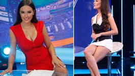 Ünlü sunucu Eva Muratinin başı giydiği kıyafetler nedeniyle derde girdi