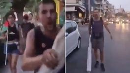 Yunan halkı tatile gelen İsrail askerlerini böyle kovdu: Defol git siyonist