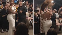 Genç kadının dansı, İzmirdeki Hıdırellez kutlamalarına damga vurdu