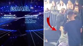 Eurovision’da İsrail protestosu: “Soykırımı durdurun” sloganları salonu inletti