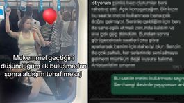 Bir kadın, ilk buluşma sonrası erkek arkadaşından gelen mesajla şoke oldu