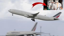 Ebola şüphesi uçağa acil rota değiştirdi