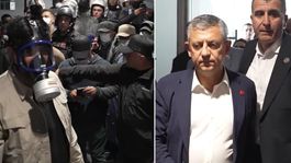 Tahliye sırasında Özelin makam katında kaydedilen görüntüler ortaya çıktı
