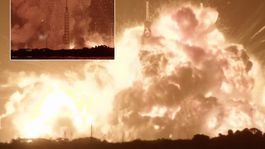 Blue Origin roketi fırlatma rampasında patladı