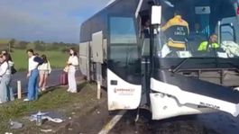 Nevşehir’de tur otobüsü kaza yaptı: 14 yaralı