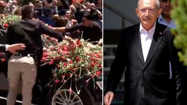 Kemal Kılıçdaroğlu, CHP Genel Merkezinde karanfillerle karşılandı