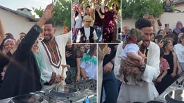 Dünyaca ünlü DJ Mahmut Orhan köyünde konser verdi
