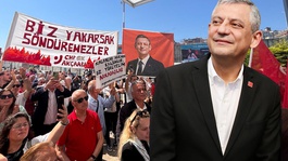 Özele Trabzonda görkemli karşılama: Sizler tarihin doğru tarafındasınız