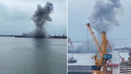 Savaşın gölgesi Karadenize düştü! Limanda esrarengiz patlama
