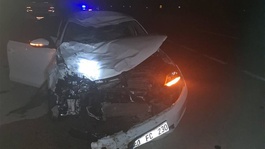 Tokatta park halindeki motosiklete çarpan otomobil: 2 ölü