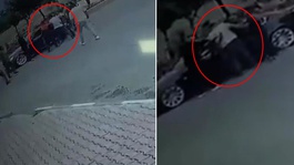 Iğdırda polis ile sürücü arasında darp iddiası: Olayın görüntüleri ortaya çıktı