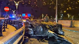 Zonguldakta taklalar atan otomobil demir yığınına döndü, 19 yaşındaki genç ağır yaralandı