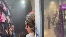 Kapalıçarşıda korkutan yangın! Trafodan alevler yükseldi: Ekipler sefer oldu