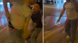 Dehşetin kaynağı bir polis memuru: Silahını çekip vatandaşlara tehditler savurdu
