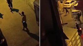 Beyoğlunda uzaklaştırma kararı aldıran eski sevgilisinin babasını silahla vurdu
