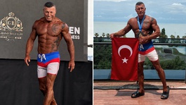 Bolu Emniyet Müdür Yardımcısı Türker Uygurdan büyük başarı: Vücut geliştirme dünya şampiyonu oldu