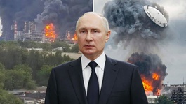 Moskova yanarken Putin bakın nerede görüntülendi