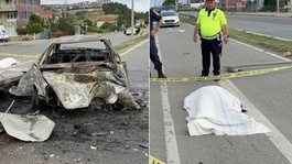 Refakatçi olarak hastaneye giderken feci son