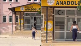 Hafta sonu yapılan sınavda çekilen görüntüye tepki yağıyor