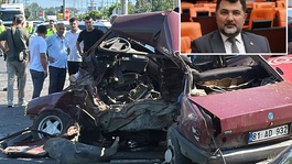 AK Parti Düzce Milletvekili Ercan Öztürk kaza yaptı: 1 ölü, 2 yaralı