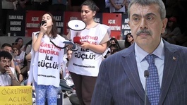 Bakan Tekin açlık grevindeki öğretmenlerle ilgili ilk kez konuştu: Keşke gelip bize söyleselerdi