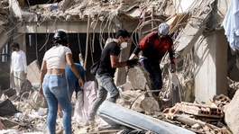 Depremlerle sarsılan Venezuelada tablo ağır! Can kaybı bin 500e dayandı