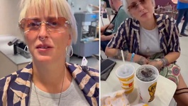 Alman çift, hamburger ve kolaya ödedikleri servet ödedi