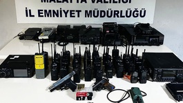 Malatyada emniyetin frekanslarını dinledikleri iddia edilen 6 kişi yakalandı