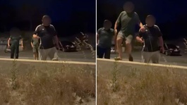 Müziğin sesini kısmalarını istedi, ortalık bir anda karıştı